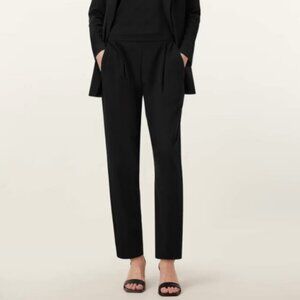 All Saints Aleida lightweight Tri trousers black women's size 0